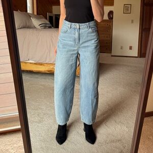 Zara Barrel Jeans